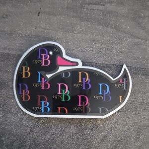 Dooney & Bourke Colorful Logo Duck Pin